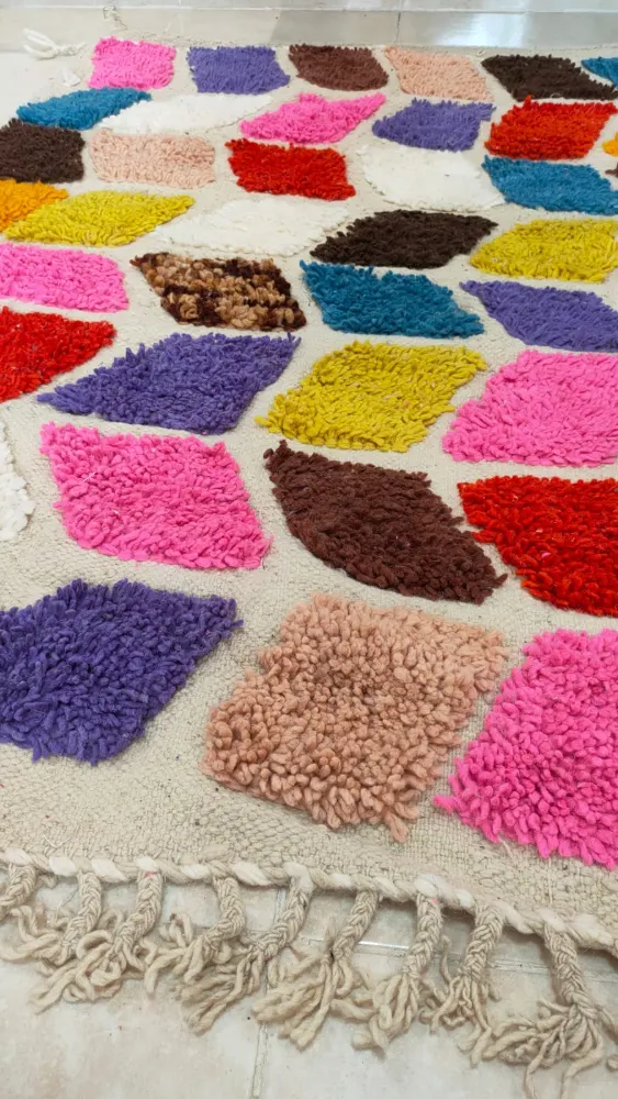 Tapis Traditionnel Fait Main 1 x 1,5 M