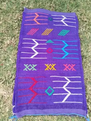 Tapis berbère violet