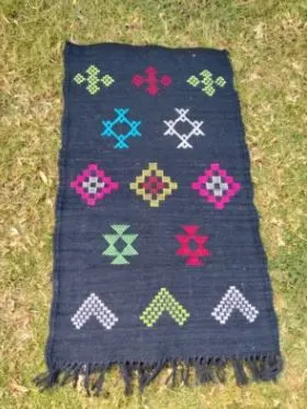 Tapis berbère artisanal